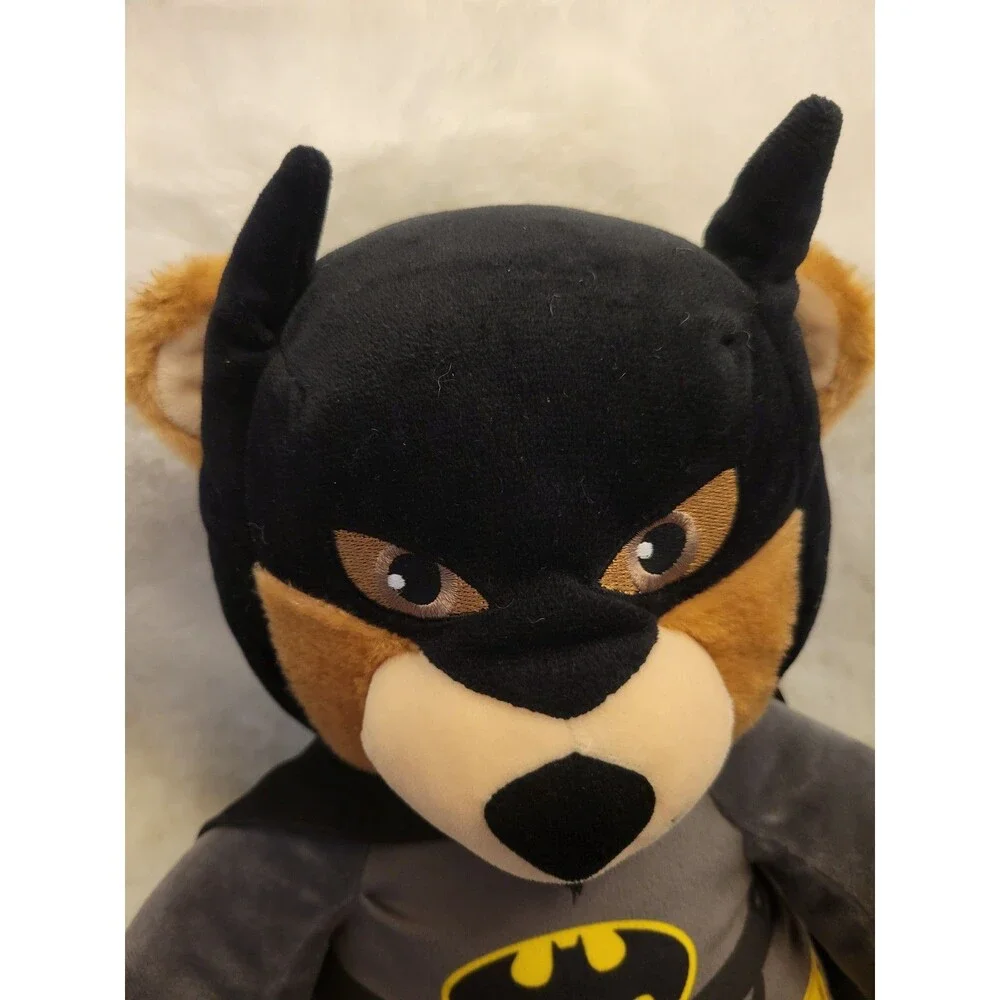 RARE Build-A-Bear Batman Teddy Bear Plush with Cape Retired